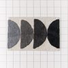 Black and White Bathroom Rugs